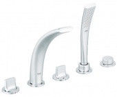 Смеситель для ванны GROHE Ondus с душевым гарнитуром, 31047000 — фото, характеристики, купить в SMOLENSK-CLIMBO
