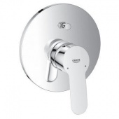 Смеситель для ванны GROHE BauEdge (со встраиваемым механизмом), 29079000 — фото, характеристики, купить в SMOLENSK-CLIMBO