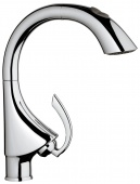 Смеситель для кухни GROHE K4 с выдвижным изливом/лейкой, 33782000 — фото, характеристики, купить в SMOLENSK-CLIMBO
