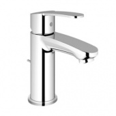 Смеситель для раковины GROHE Eurostyle Cosmopolitan с донным клапаном, уменьшенный, 23037002 — фото, характеристики, купить в SMOLENSK-CLIMBO