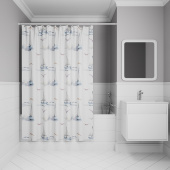 Штора для ванной, 200x180 см, Полиэстер, IDDIS, BO02P18i11 — фото, характеристики, купить в SMOLENSK-CLIMBO