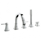 Смеситель для ванны GROHE Grandera с душевым гарнитуром, 19919000 — фото, характеристики, купить в SMOLENSK-CLIMBO