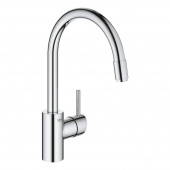 Смеситель для кухни GROHE Concetto New с высоким изливом, хром (32663003) — фото, характеристики, купить в SMOLENSK-CLIMBO