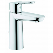 Смеситель для раковины GROHE BauEdge с донным клапаном, M-Size, хром (23758000) — фото, характеристики, купить в SMOLENSK-CLIMBO
