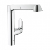 Смеситель для кухни GROHE K7 с выдвижным изливом, 32176000 — фото, характеристики, купить в SMOLENSK-CLIMBO