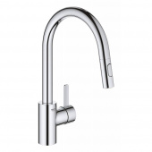 Смеситель для кухни GROHE Eurosmart Cosmopolitan, высокий излив, хром (31481001) — фото, характеристики, купить в SMOLENSK-CLIMBO
