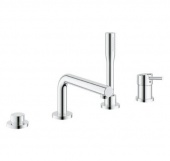Смеситель для ванны GROHE Concetto с душевым гарнитуром (на бортик ванны), 19576001 — фото, характеристики, купить в SMOLENSK-CLIMBO