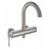 Смеситель для ванны GROHE Atrio New, настенный монтаж, суперсталь (32652DC3) — фото, характеристики, купить в SMOLENSK-CLIMBO