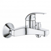 Смеситель для ванны GROHE BauCurve, настенный монтаж (23599000) — фото, характеристики, купить в SMOLENSK-CLIMBO