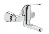 Смеситель для раковины GROHE Euroeco Special (вынос 214 мм, длина рычага 120 мм), 32771000 — фото, характеристики, купить в SMOLENSK-CLIMBO