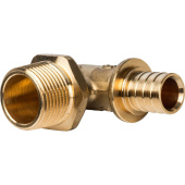 Угольник-переходник с наружной резьбой STOUT 20xR 3/4" — фото, характеристики, купить в SMOLENSK-CLIMBO
