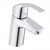 Смеситель для раковины GROHE Eurosmart с донным клапаном, S-size, 33265002 — фото, характеристики, купить в SMOLENSK-CLIMBO