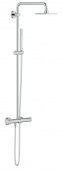 Душевая система с термостатом Grohe Euphoria Cube, 27932000 — фото, характеристики, купить в SMOLENSK-CLIMBO