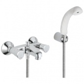 Смеситель для ванны GROHE Costa L с душевым гарнитуром, 25460001 — фото, характеристики, купить в SMOLENSK-CLIMBO