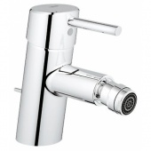 Смеситель для биде GROHE Concetto с донным клапаном, 32208001 — фото, характеристики, купить в SMOLENSK-CLIMBO