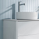 Столешница, керамогранит, 120 см, белый мрамор, Оптима Хоум (Optima Home), IDDIS, OPH12M0i89 — фото, детали конструкции