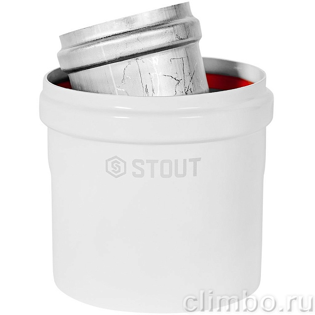 STOUT SCR-6010-250200 STOUT Адаптер подключения УНИВЕРСАЛЬНЫЙ вертик. традиц. коакс. D60(м-м)/100(п-м) (хомут, фланец, втулка, адаптер) кроме Immergas, Navien D75/100 стар. — фото, детали конструкции