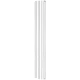 Радиатор алюминиевый STOUT Tonale 1800 6 секции универсальное подключение (белый) — фото, детали конструкции