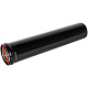 STOUT SCR-6010-600500 STOUT Удлинитель дымохода традиц. коакс. D60(п-м)/100(п-м), L500, ЧЕРНЫЙ — фото, детали конструкции
