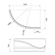 MAL159Ri93 Панель фронтальная для ванны Male, правая — фото товара