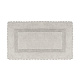 Коврик для ванной комнаты, 70x120, прямоугольный, хлопок, серый, IDDIS, DSQL02Ci12 — фото, детали конструкции