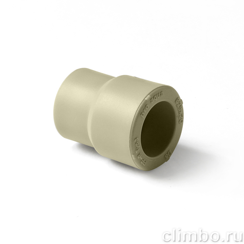 PROAQUAPPR PP-R Муфта переходная Н-В Серая  63-25 — фото товара