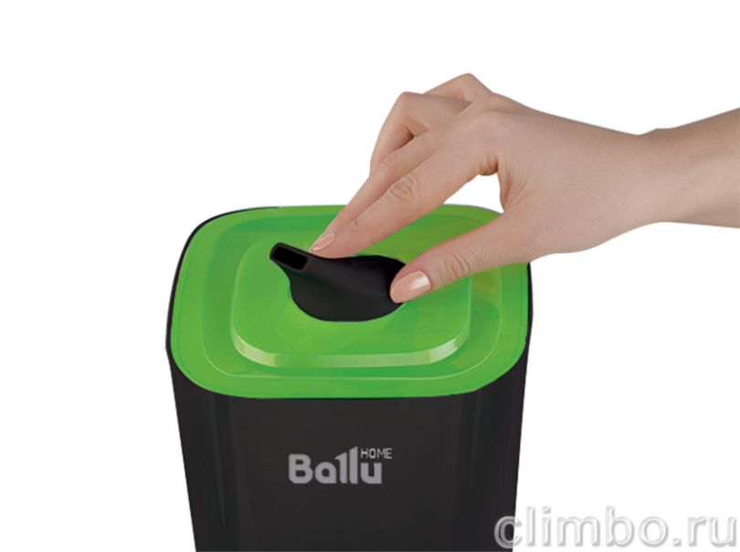 Ультразвуковой увлажнитель воздуха Ballu UHB-205 черный/зеленый — фото товара