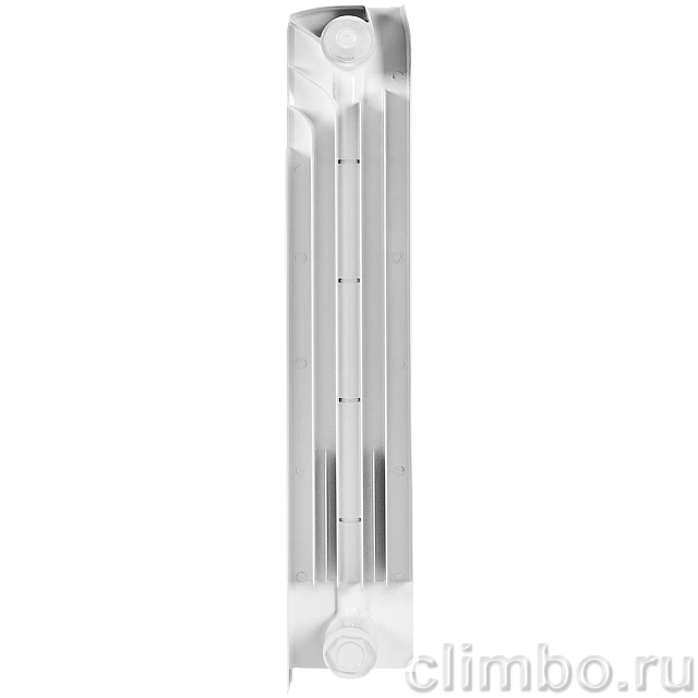 Радиатор биметаллический STOUT TITAN VENTIL 500 9 секций нижнее правое подключение — фото, детали конструкции