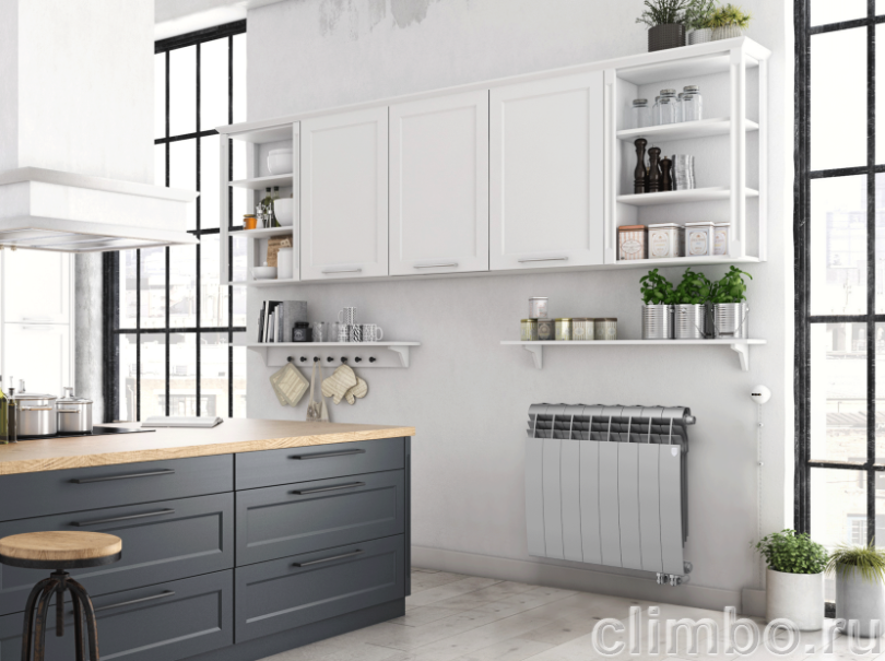 Радиатор Royal Thermo BiLiner 500 /Silver Satin VR - 6 секц. — фото товара