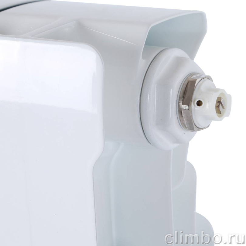 STOUT Space 500 4 секции радиатор биметаллический нижнее правое подключение — фото товара