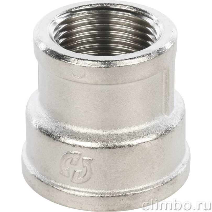 STOUT Муфта ВВ переходная никелированная 1X3/4 — фото товара