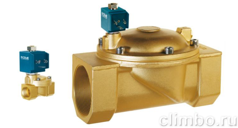 Клапан соленоидный CEME Н.О. D2" 24В — фото товара