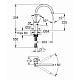 Смеситель для кухни GROHE Eurosmart Cosmopolitan, высокий излив, хром (32843002) — фото товара